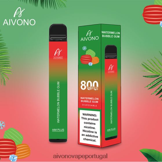 chiclete de melancia Aivono AIM PLUS 800 280DJX198 | Aivono Vape